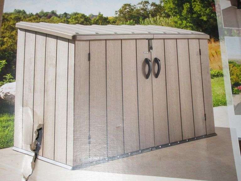LifeTime Outdoor Storage Shed Prime Time Auctions, Inc.