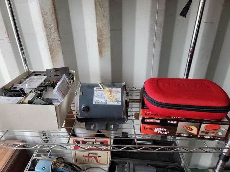 New Craftsman Laser Trac Level, GE Motor, Outlets, Covers - Prime Time ...