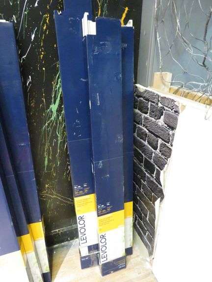 3) Levolor Faux Wood Blinds