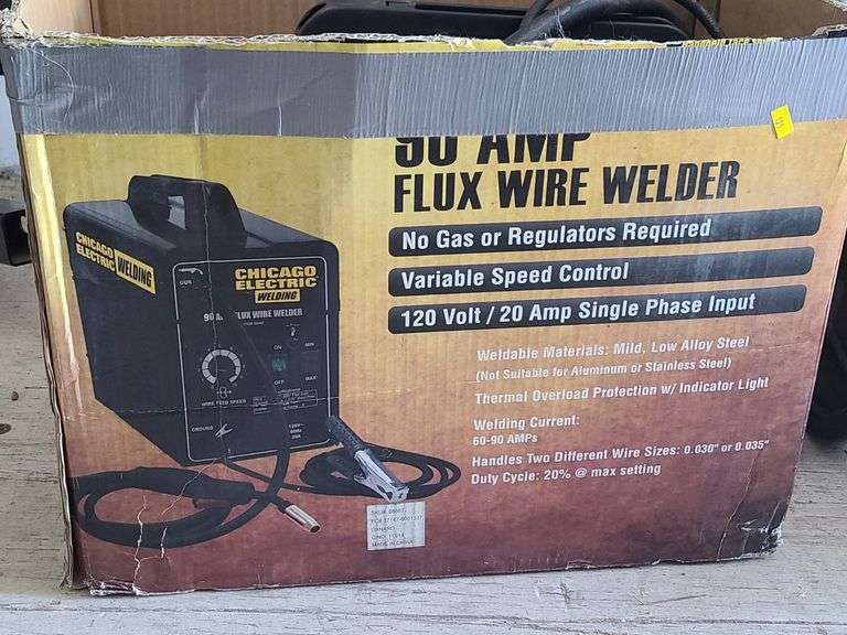 Chicago Electric 90AMP Flux Wier Welder