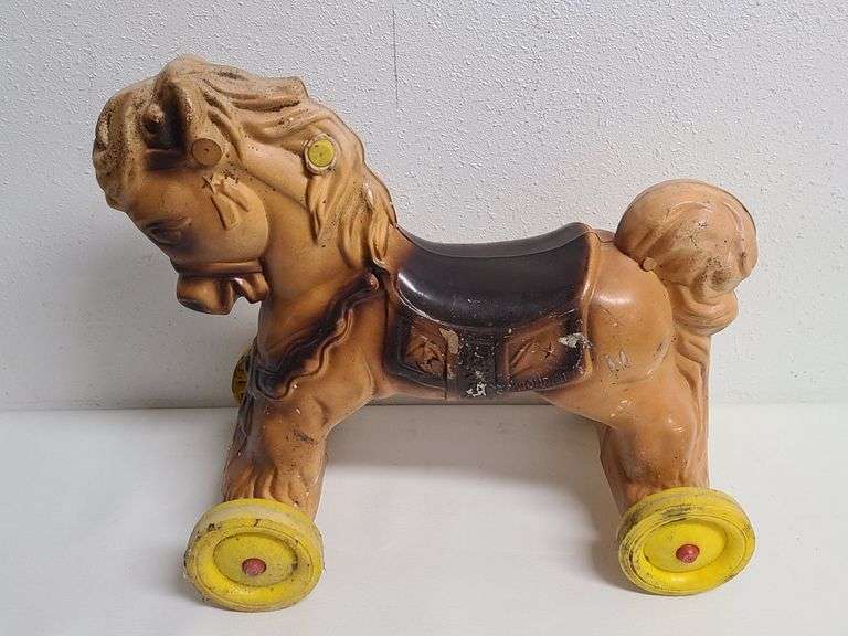 1970s Coaster Wonder Horse