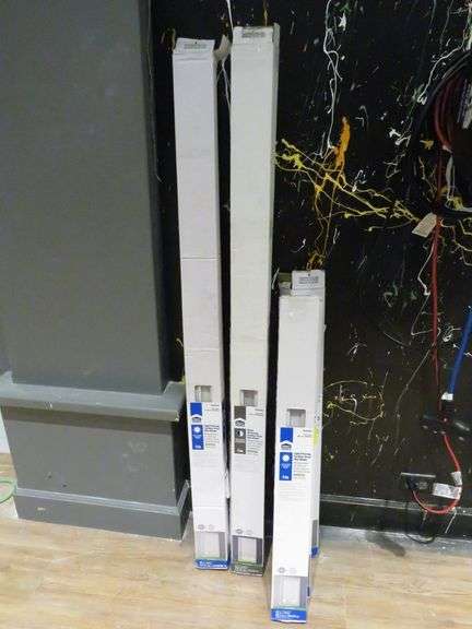 4) Project Source Cordless Vinyl Mini Blinds