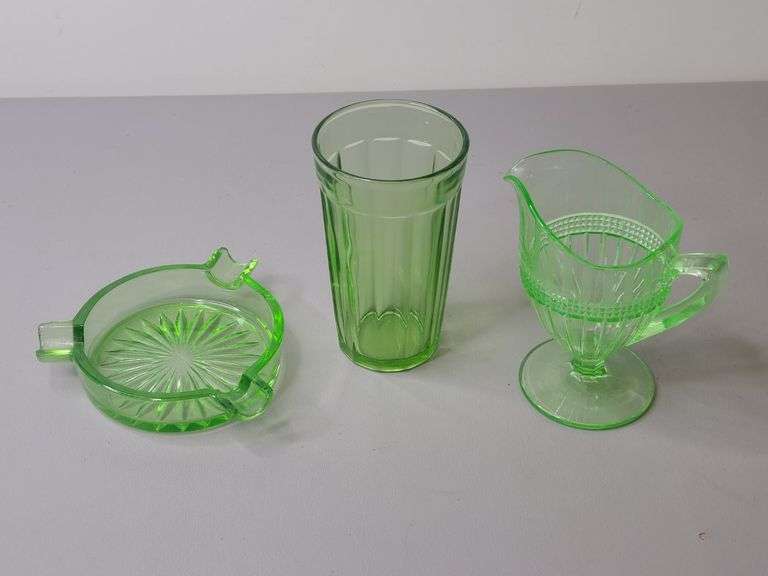 Uranium Carnival Glass