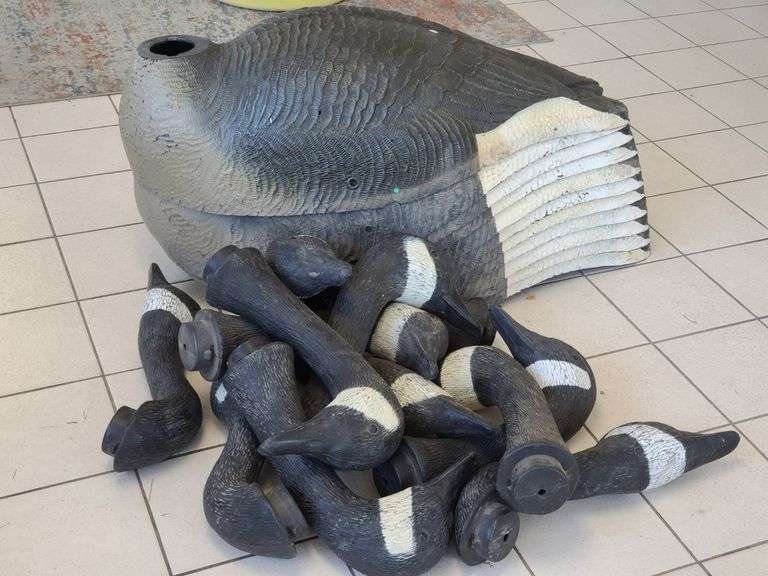 11) Large Goose Decoys