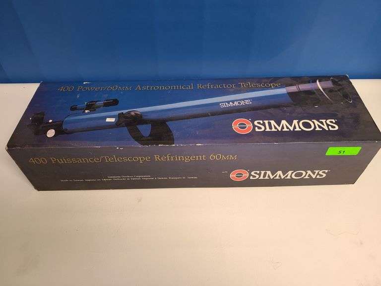 Astronomical Refractor Telescope