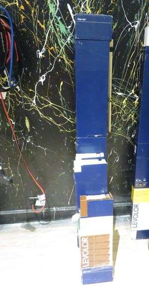 4) Levolor Faux Wood Blinds