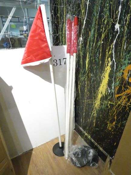 4) Soccer Corner Flags
