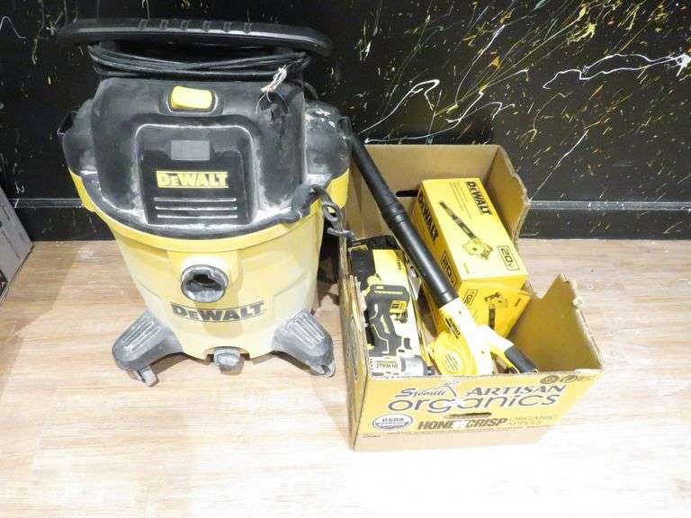 * Dewalt  Wet/Dry Vac, Blower, Impact Driver