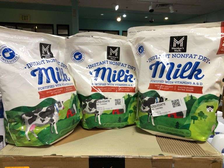 3) Instant Nonfat Dry Milk Prime Time Auctions, Inc.