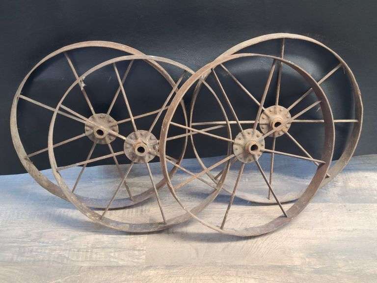 Vintage Wagon Wheel Spokes