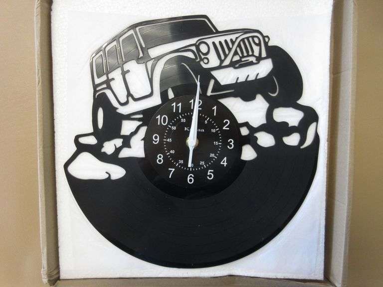 Jeep Vinyl Wall Clock