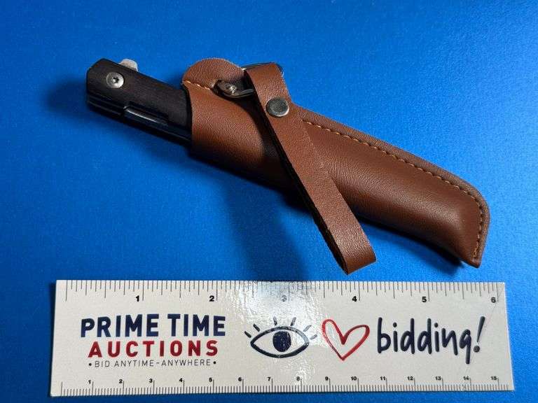 Small Pocket Knife, Sheath