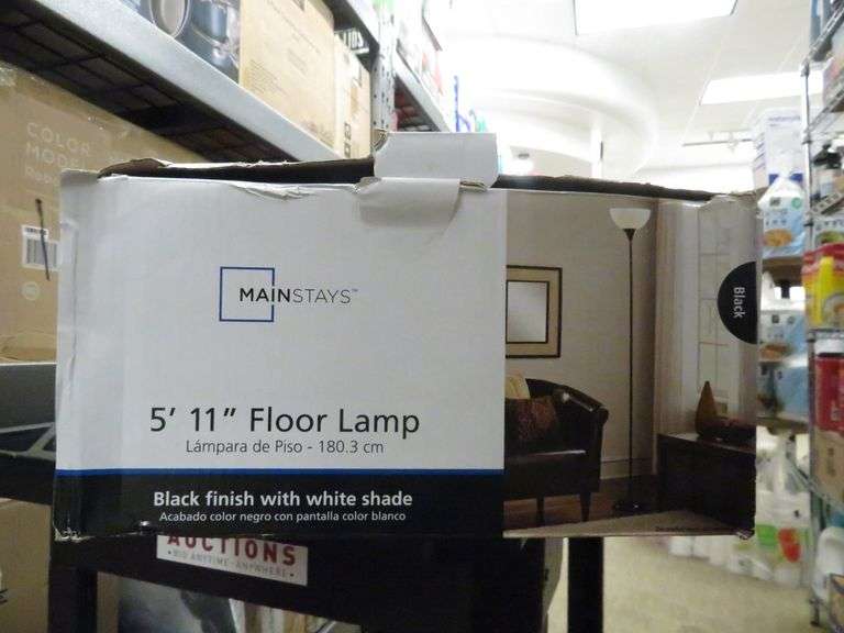 Mainstays Floor Lamp Prime Time Auctions Inc mainstays-floor-lamp-prime-time-auctions-inc