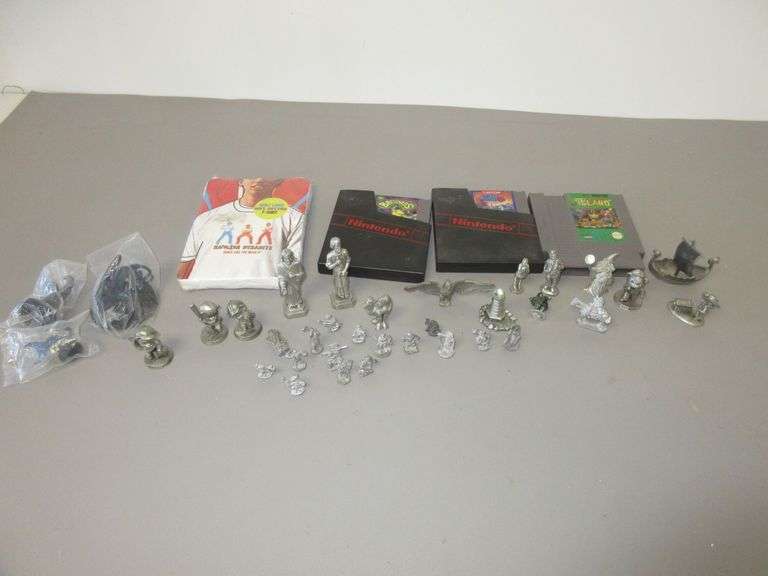 Assorted Pewter, RPG Figures, Nintendo Game Prime Time Auctions, Inc.