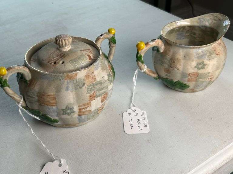 Banko Japanese Pot and Pitcher Set