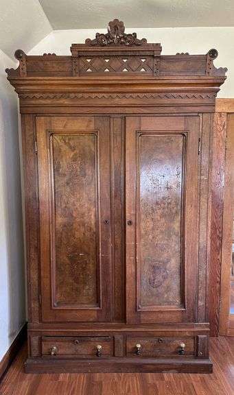 Early 1900's Eastlake Armoire