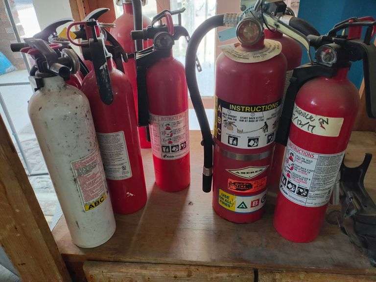 Assorted Fire Extinguishers