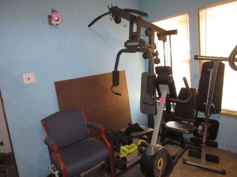 Power House Fitness Machine with Bench, Chair