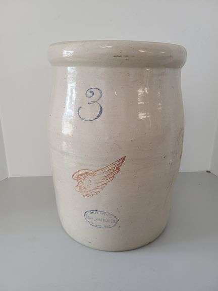 #3 Red Wing Stoneware Crock