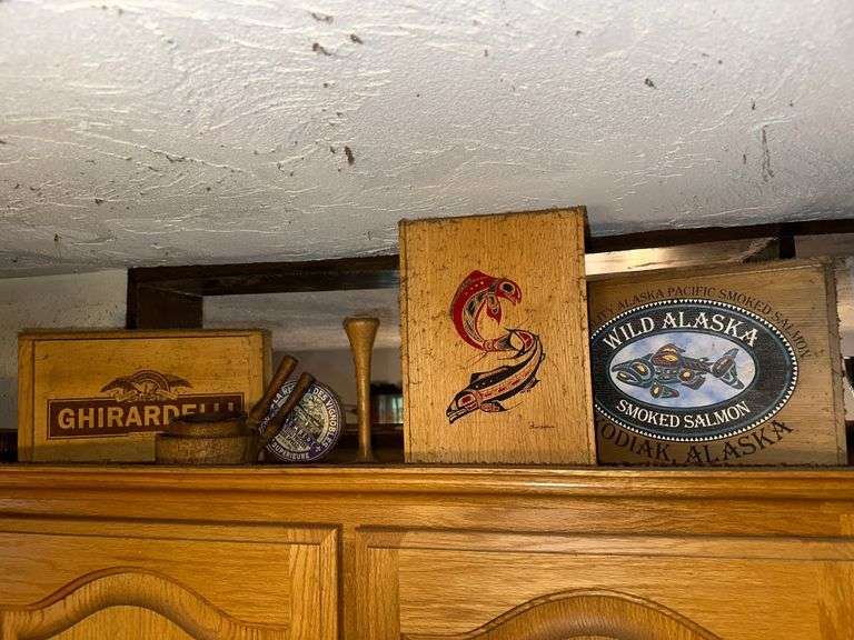 Collector Wood Boxes