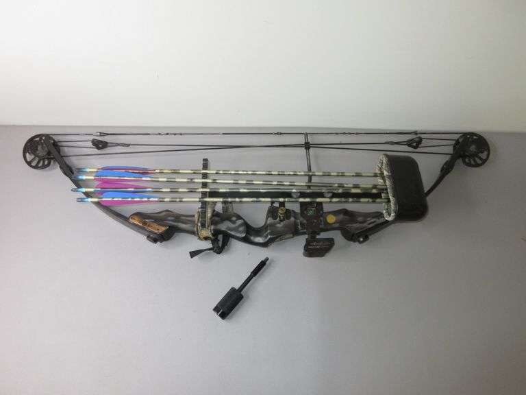 Prowler Compound Bow with Arrows and Carry Case