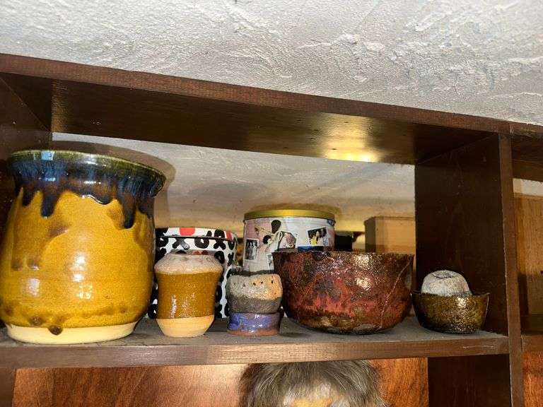 Pottery Vases and Bowls