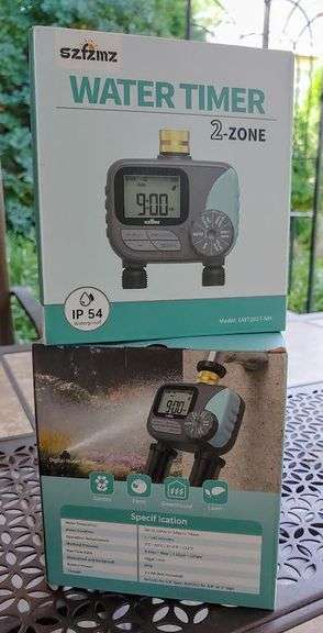 2) szfzmz 2-Zone Digital Water Timers