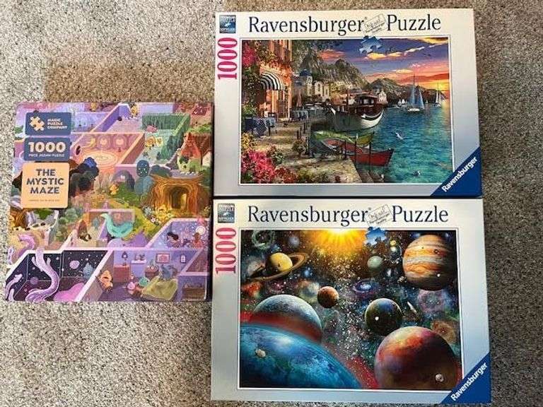 3) 1000pc Puzzles