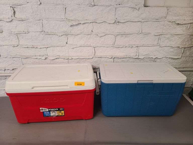 Coolers: Igloo and Coleman