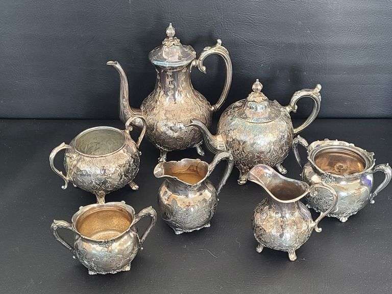 Reed & Barton Silver Plated Tea Set