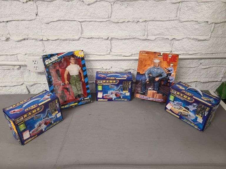 Various Collectible Action Figure Sets