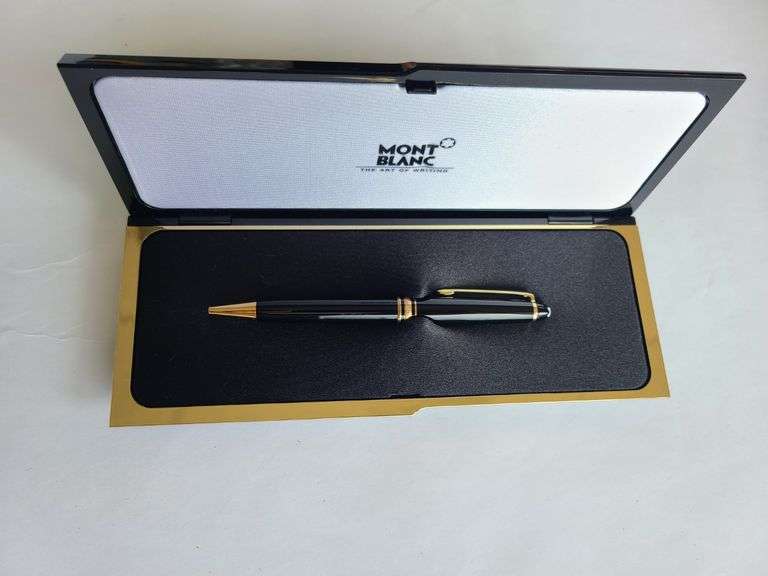Mont Blanc Ballpoint Pen with Case