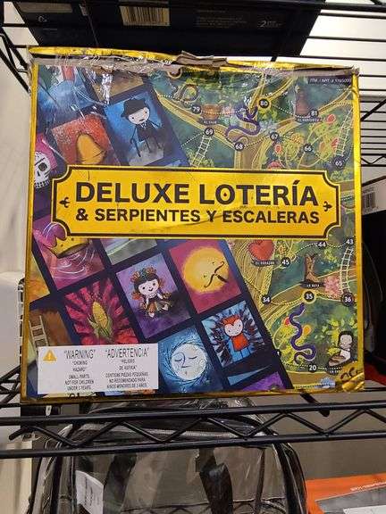 Deluxe Loteria Serpientes y Escaleras