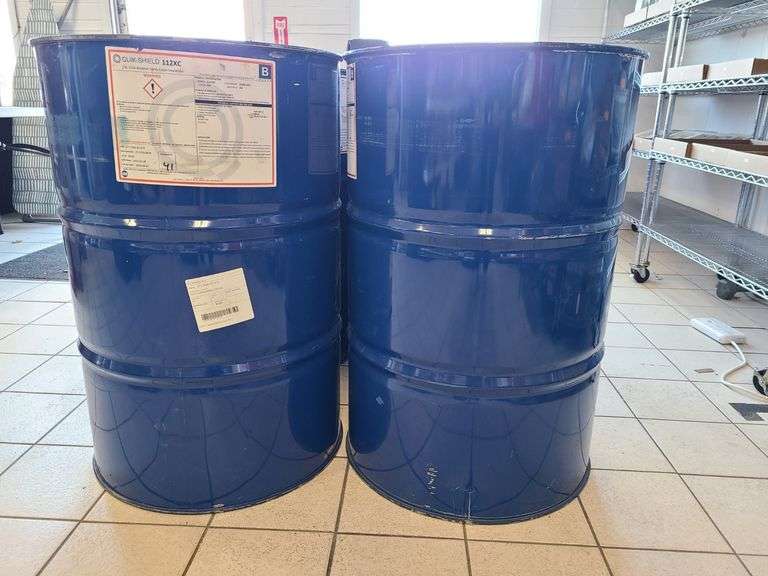 2) Metal Barrels