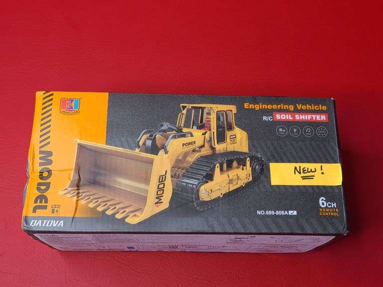 Remote Control Engineering Vehicle Soil Sifter