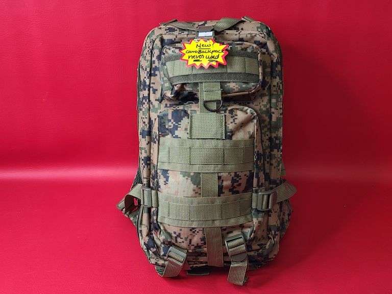 Camo Backpack, New