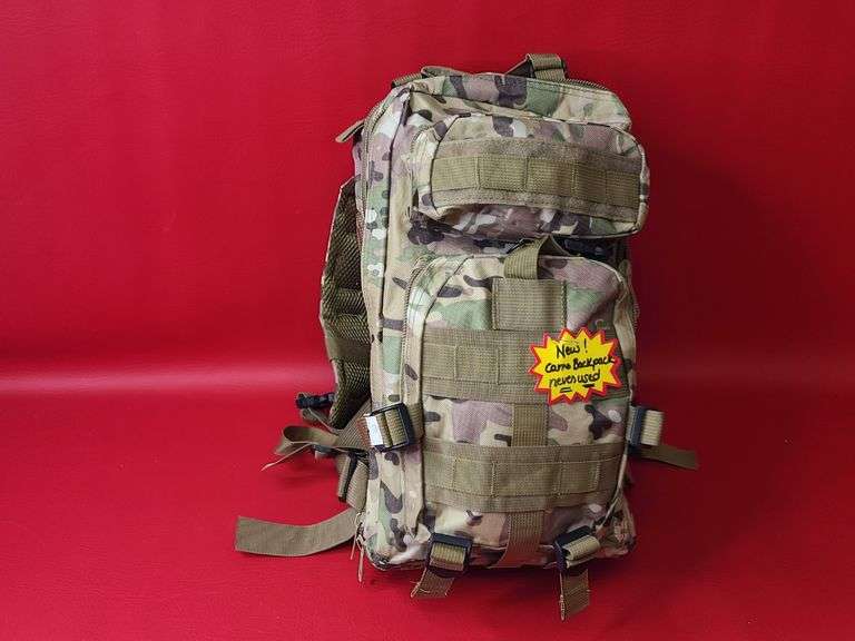 Camo Backpack, New