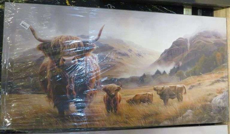 Highland Cow Wall Hanging