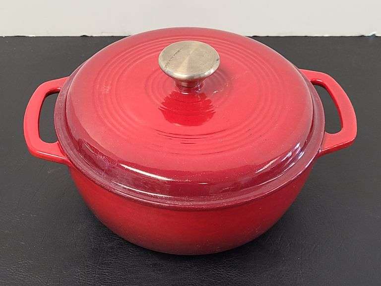 Enameled 3qt Cast Iron Dutch Oven