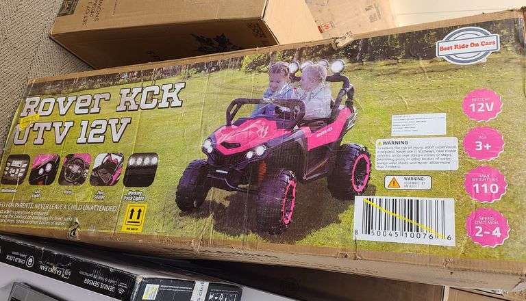 Old Rover Utv Rover KCK UTV 12V Ride On - Prime Time Auctions, Inc.