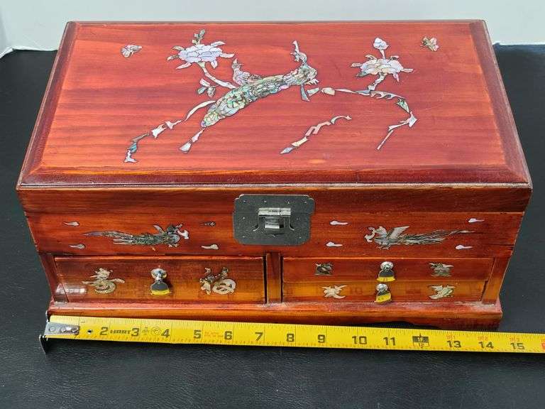 Oriental Musical Jewelry Box