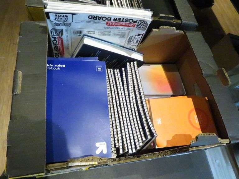 Notebooks, Poster Boards, Novel, Planners