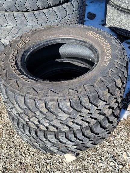 2) Hankook DynaPro MT 235/75R15 - Prime Time Auctions, Inc.