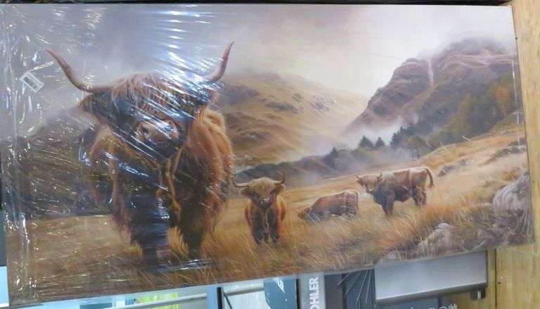 Highland Cow Wall Hanging