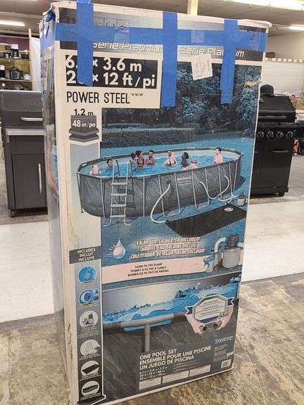 *Platinum Series Power Steel Pool