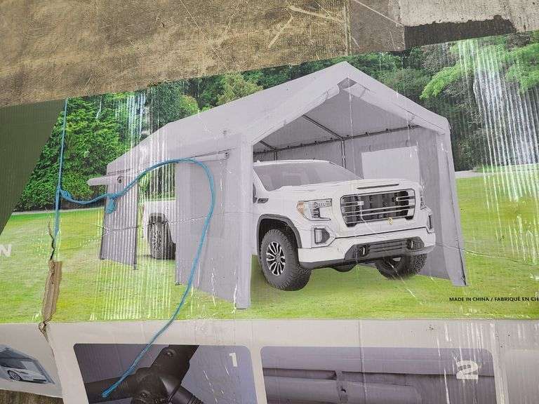 *2) Steel Frame Canopies