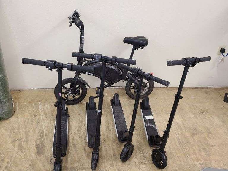 *Repair Special: 4) Electric Scooters, 1) Electric Bike