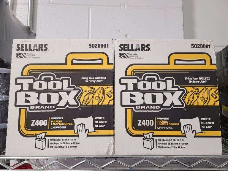2) Tool Box Wipes