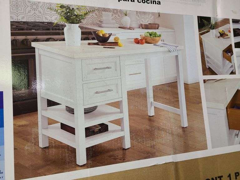 Universal Broadmoore Kitchen Island - Prime Time Auctions, Inc.