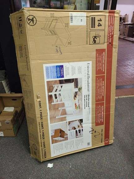 Universal Broadmoore Kitchen Island - Prime Time Auctions, Inc.